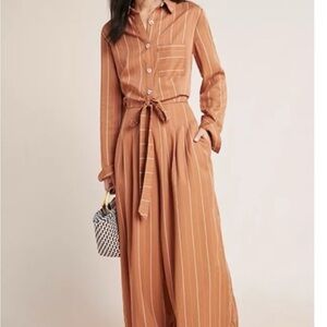 Anthropologie Sancia Helene Petite Jumpsuit